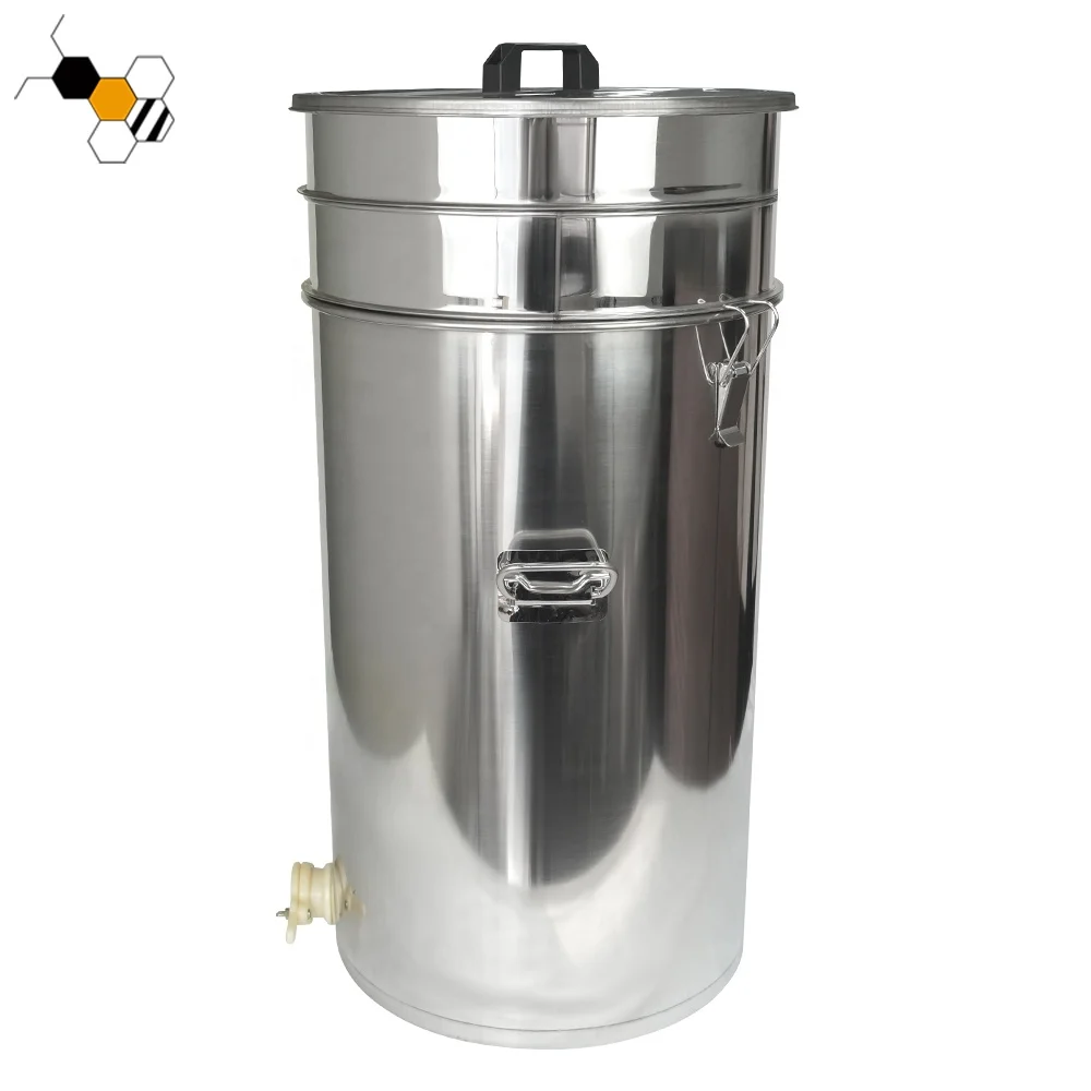 Stainless Steel 70L Honey Tank With Filter And Tap