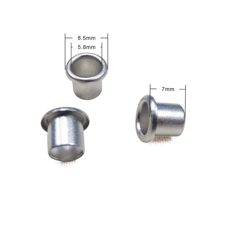 Wholesales high quality eyelet ring fastener brass eyelet grommet custom eyelet for clothing shoe