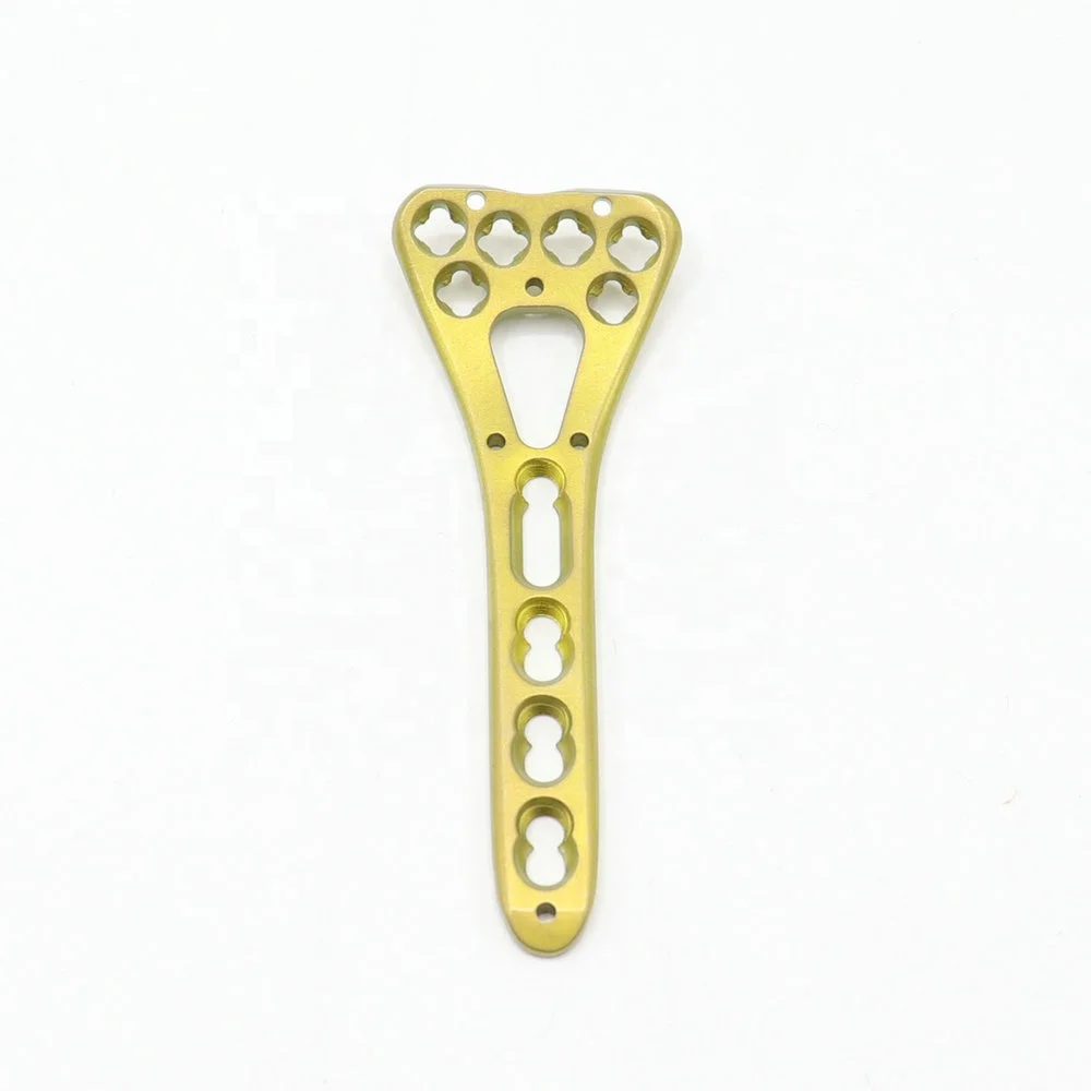 Hot Sale Orthopedic Surgical Implants Multi-axial Distal Radius Plam Locking Plate-II 2.7mm Titanium Locking Plate