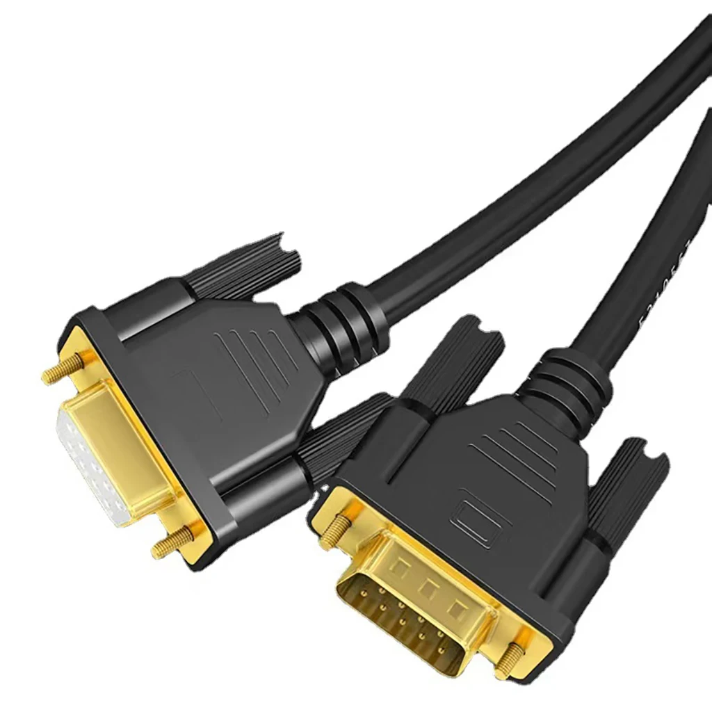 VGA3+6 Male to male connection TV computer projection display HD connection vga male to female video cable