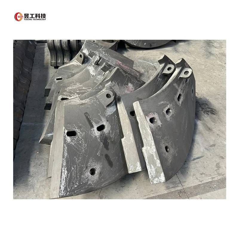 Factory direct sales high quality wear resistant High Chromium Tower Mill Liner for Tower Mill Vertical Screw Mill