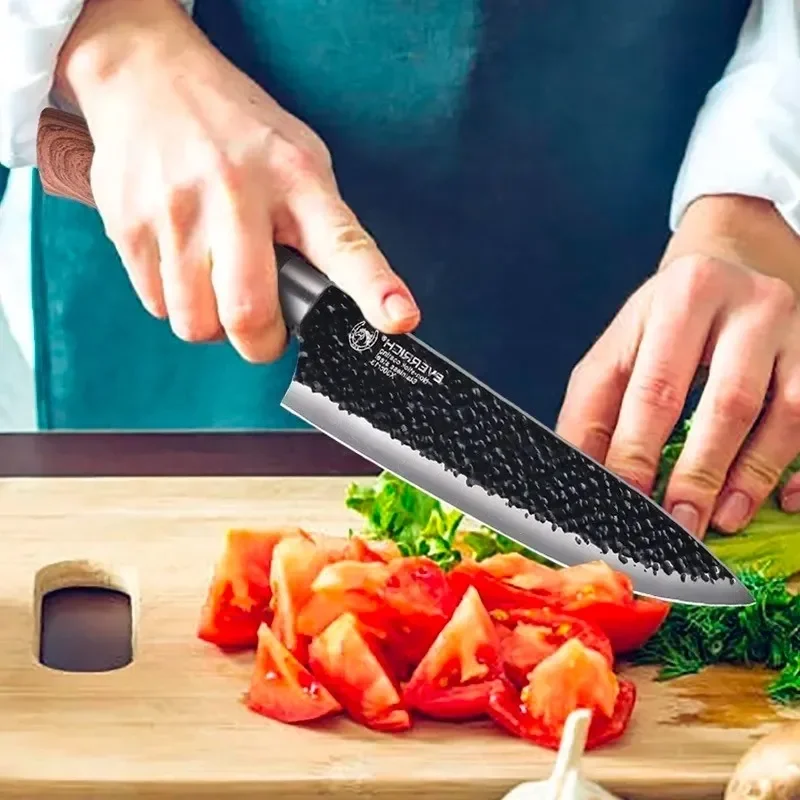 6 Piece Stainless Steel Kitchen Knife Set for Kitchen professional 6 pc knife set