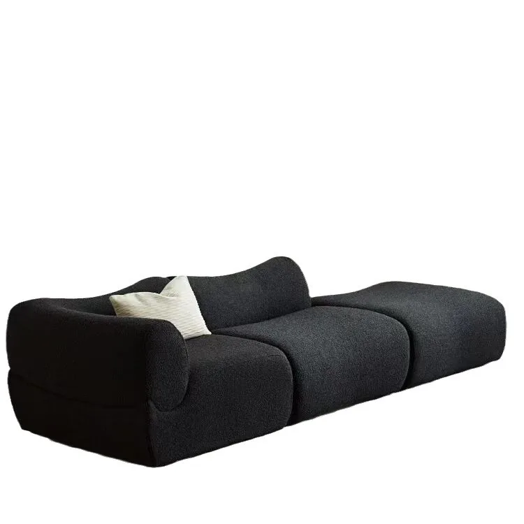 Small Apartment Living Room Corner Design Bedroom Compression Sofa Creative Combination Module Sponge Set Cross-Border Foreign