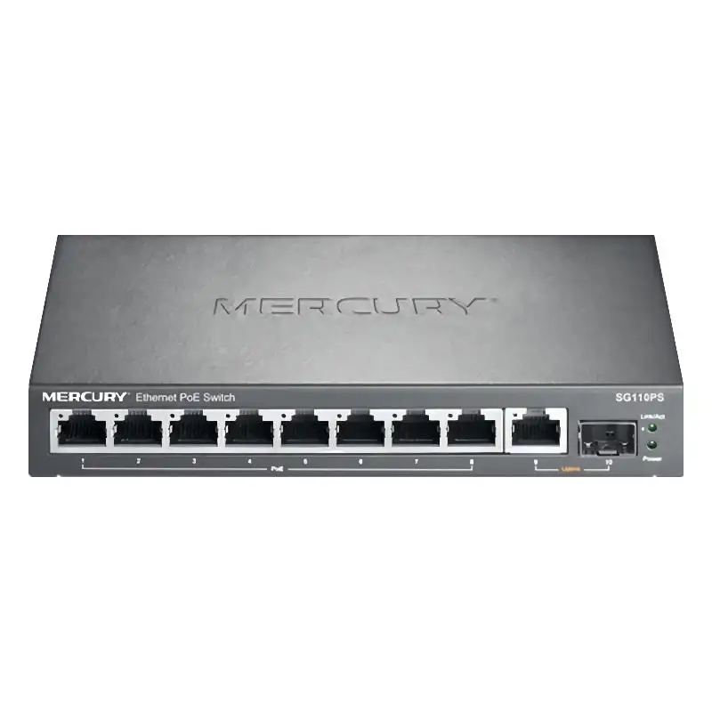 Formercury SG110PS 8 портов poe коммутатор gigabit rj45 Интерфейс предприятия сетевые коммутаторы коммутатора ethernet