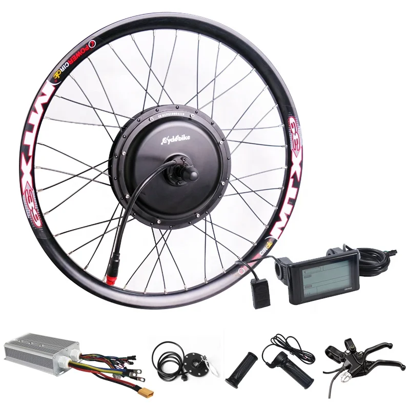 Cheap Price MTX Rims 48v 2000w Electric Bicycle E Bike Hub Motor Conversion Kits With 17ah Ebike Battery US warehouse