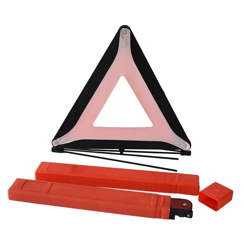 Traffic Warning Products Red Traffic Reflective Safety Warning triangle Car Roadside Warning Sign for Emergency