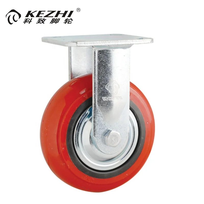 Manufacturers supplier 4 - 8 inch fixed Rigid pp caster wheels and wheel