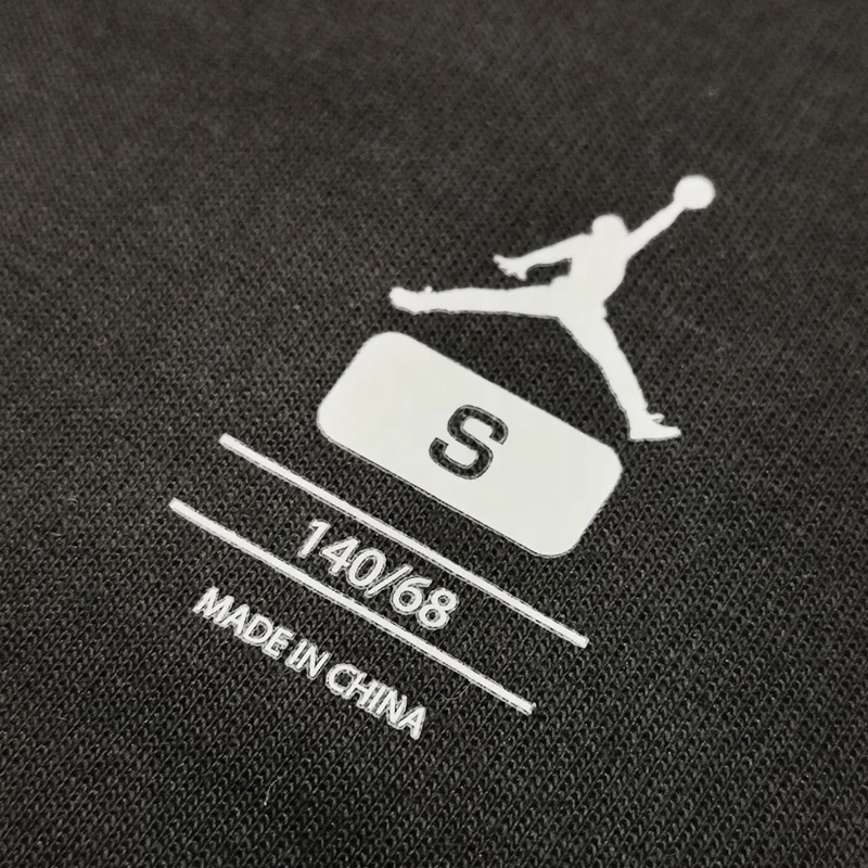 Пользовательский логотип с размером утюга на шее одежда моющаяся этикетка для ухода теплопередача для одежды