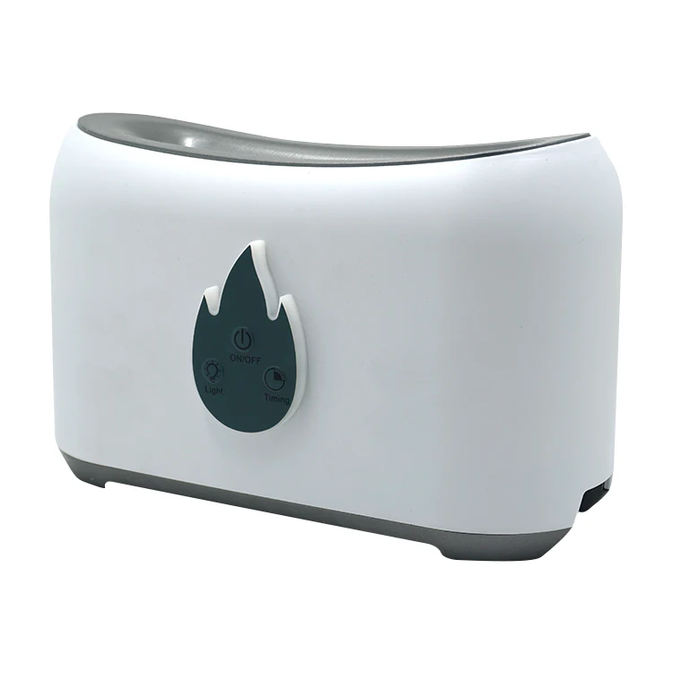 Portable 300Ml Home Aroma Oil Diffuser Usb Flame Light Remote Control Air Humidifier