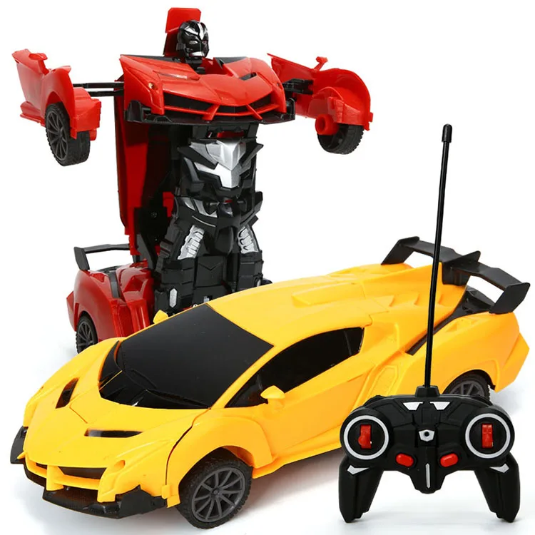  Высокое качество СИД 1:16 деформации rc автомобиль на дистанционном управлении трансформация автомобиля игрушки для