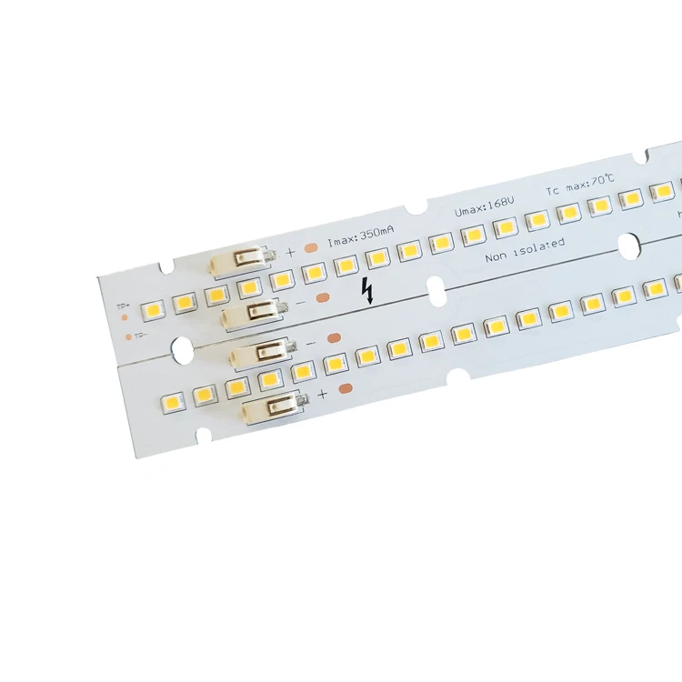 Лидер продаж DC168V 350mA 80Ra 4 фута 1 2 м 50 Вт 60 170-180 лм/Вт бренд 2835SMD светодиодный модуль печатной платы алюминиевый для трехстороннего освещения