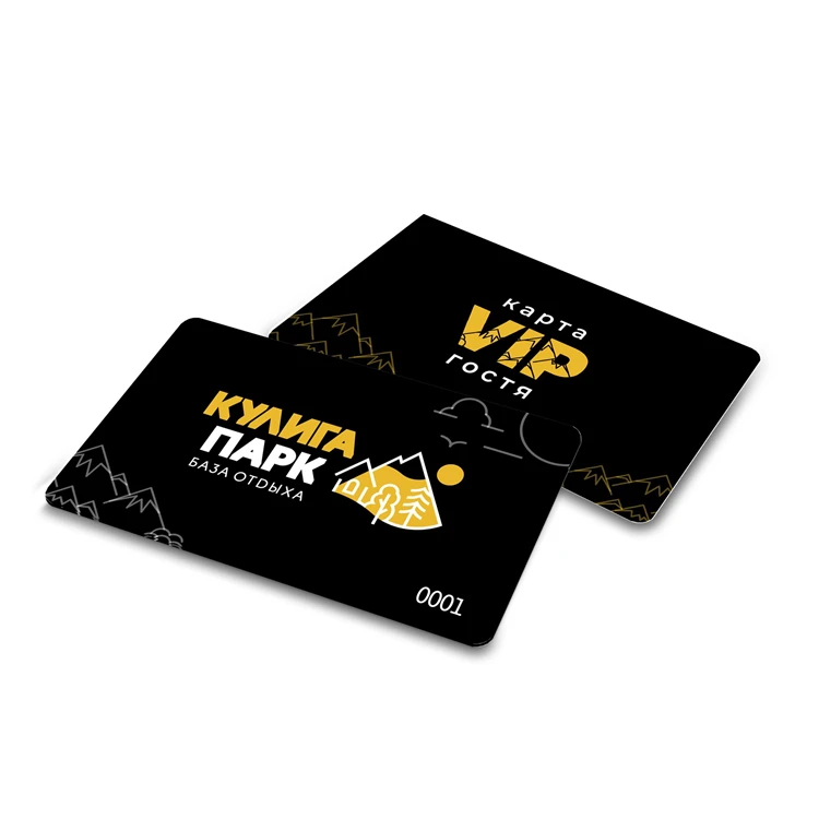 Custom Standard Size Plastic PVC Business Card Printing