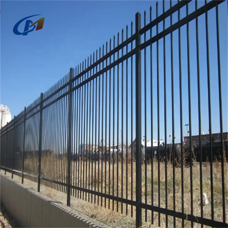 Backyard Wrought Iron Fence & Trellis Gates Ornament Metal Picket Fencing Driveway Rail Fence Panels