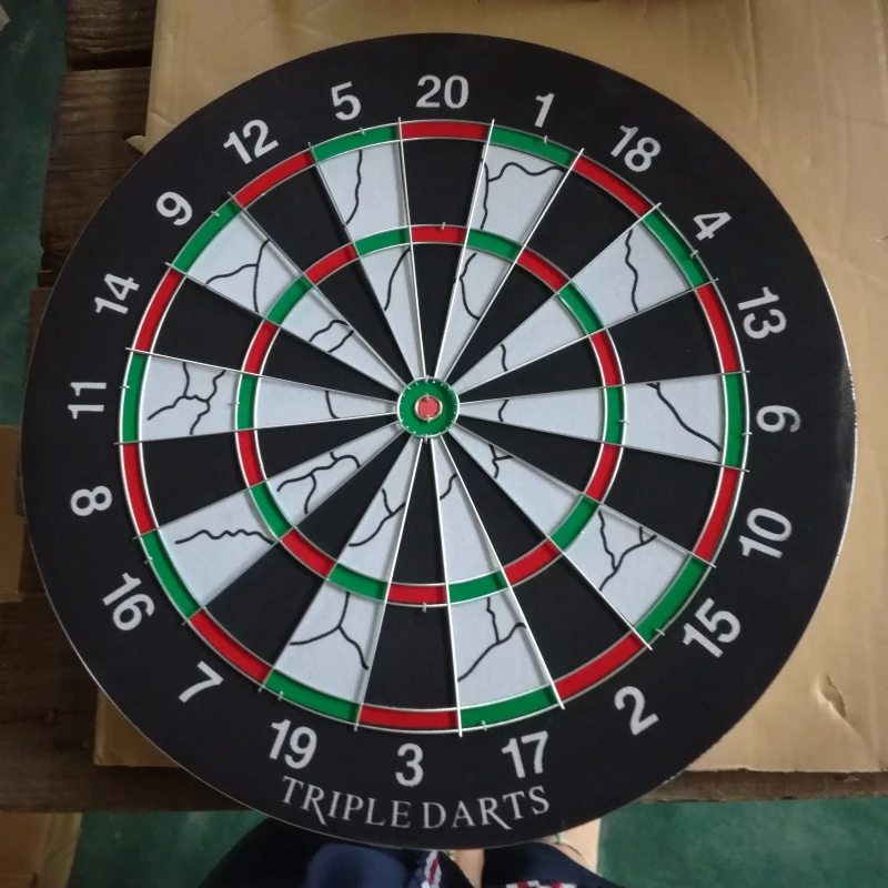 45cm dartboard dart board bristle Fiberboard Flocking 18Inch Classic Dartboard For Club Game