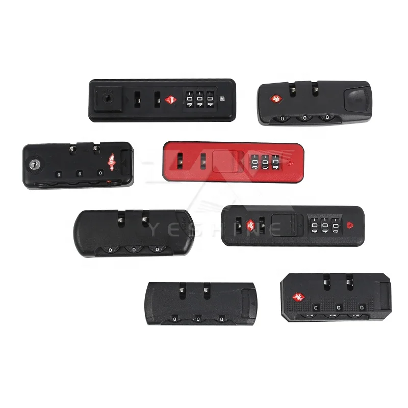 New Design Luggage Digital Plastic Lock For Luggage Suitcase Accessories