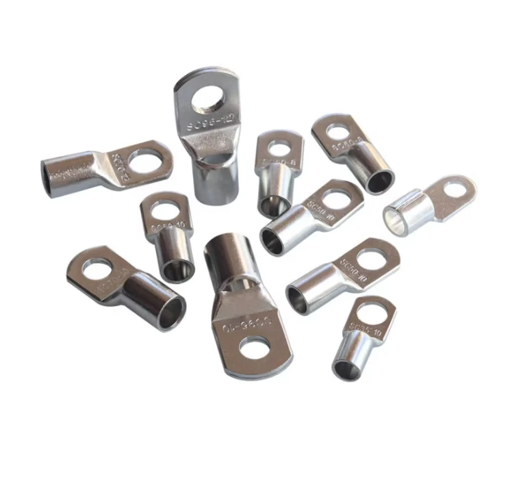 SC4 SC6 SC10 SC25 SC35 SC50 connecting terminals SC tinned copper lugs 1.5mm to 630mm Copper Terminal