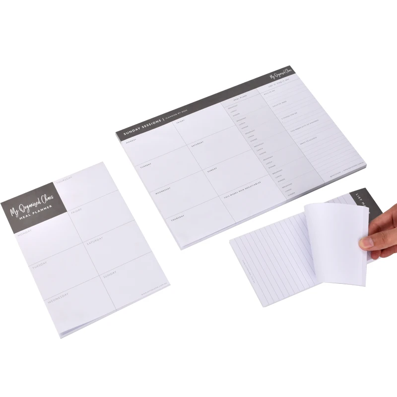 A3 A4 A5 office sticky notes promotional memo pad notepad custom notepad factory