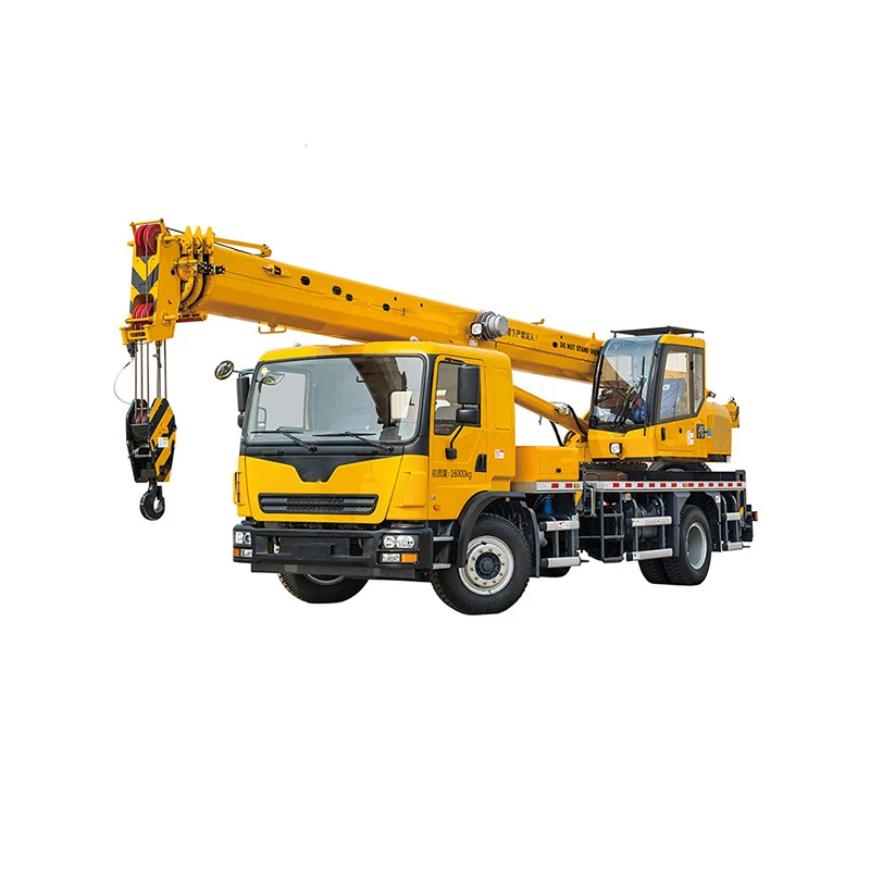 4*2lhd Chassis Mini 12 Ton Truck Crane XCT12L4 Mobile 4 Section Boom Jib 37.5m