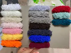 Factory Wholesale 2022 Chunky 3 cm Knit Yarn Chenille Yarn High Quality Fluffy Cute DIY Thick Chenille Yarn for Sweater Hat Mat