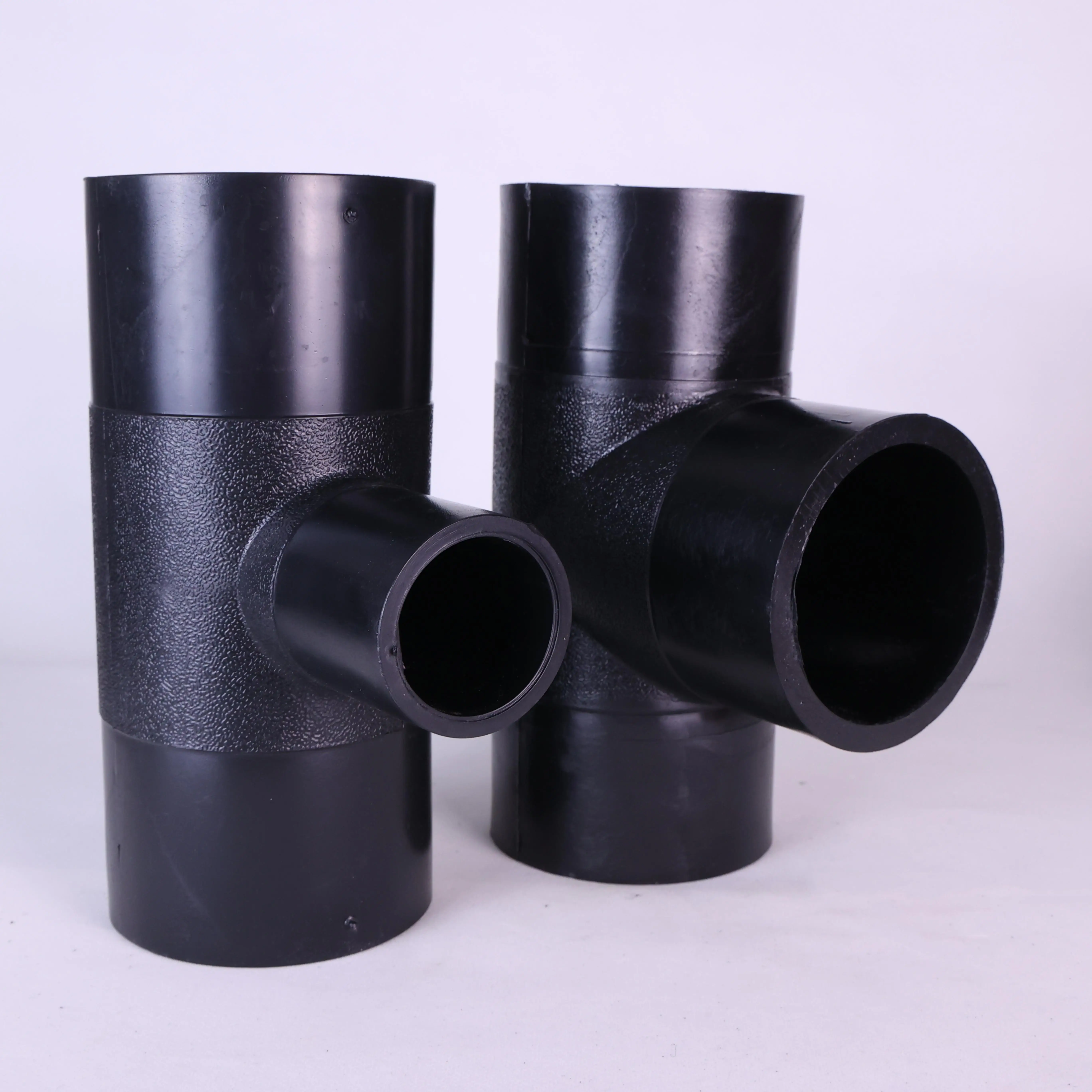 Трубопроводные фитинги с высокой скоростью потока HDPE термоплавкий Тройник
