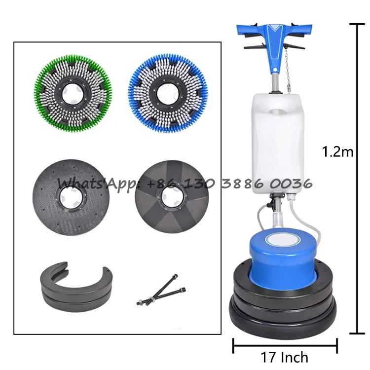 Commercial Hotel Carpet Cleaning Equipment Multifunctional Floor Scrubber Ground Grinding Washing Waxing Polishing Machine