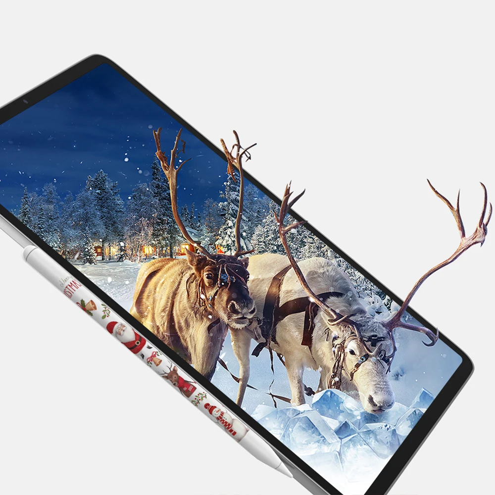 Christmas Design Custom Type C Fast USB Charge Stylus Pen For Ipad tablets