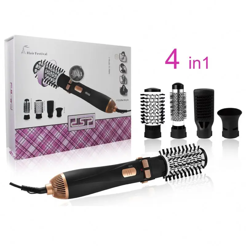  Electric Hair Brush Dryer Curling One-Step Volumizer Straightener Styling Heating Comb