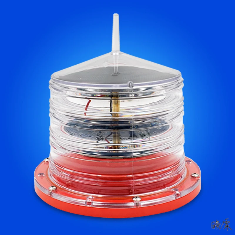 CSLIDO IP68 Marine Ship Boat Solar Ship Light Boat Flashing Lamp Solar Power Beacon Light LED Flashing Floating Lamp