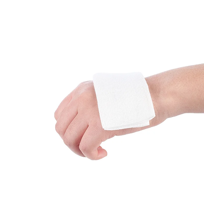 
Wholesale custom medical sterile 100% cotton gauze soft swab for wound care 