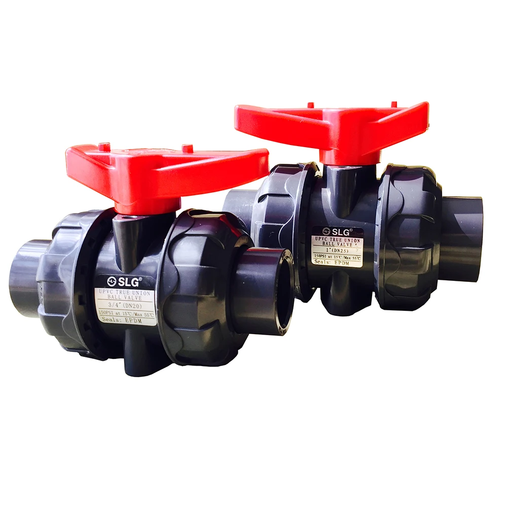 PVC Plastic Valves Single Union Ball Check Valve Manufacturer