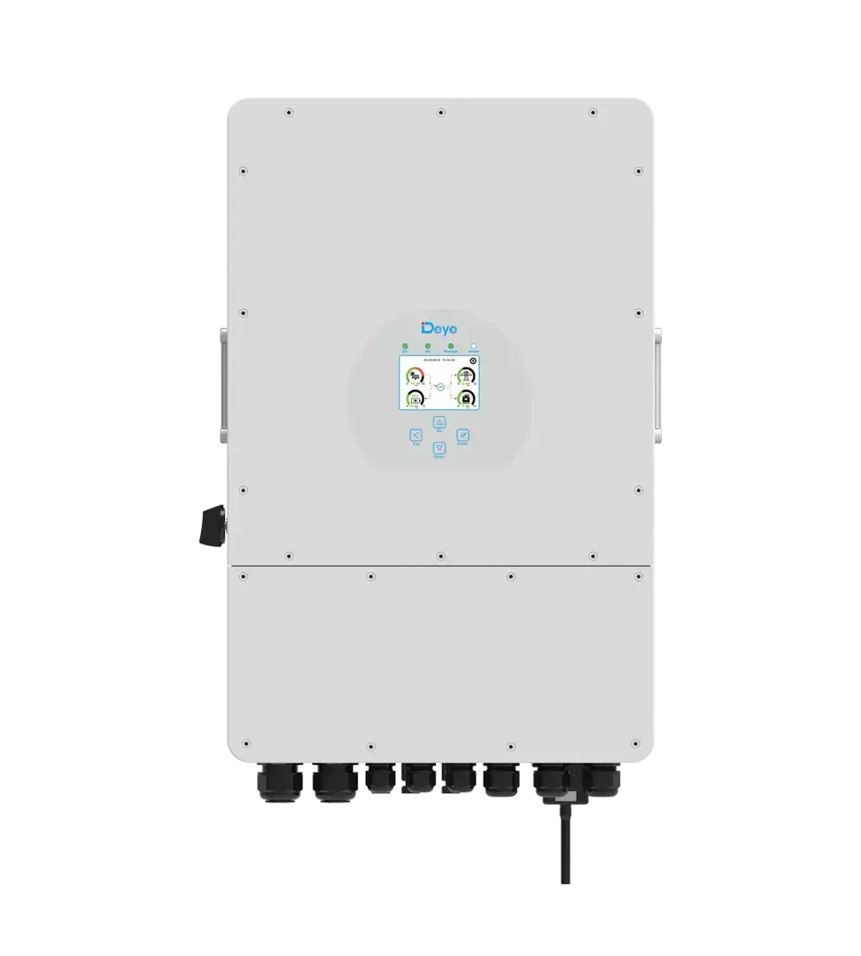 Hybrid inverter DEYE brand 8kw 10kw 12kw SUN-8K-SG04LP1-EU on grid DEYE off grid hybrid inverter with wifi