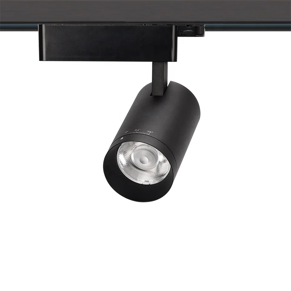 Jiangmen aluminium alloy cob CCT adjustable DALI dimmable rotatable best track lighting for art gallery