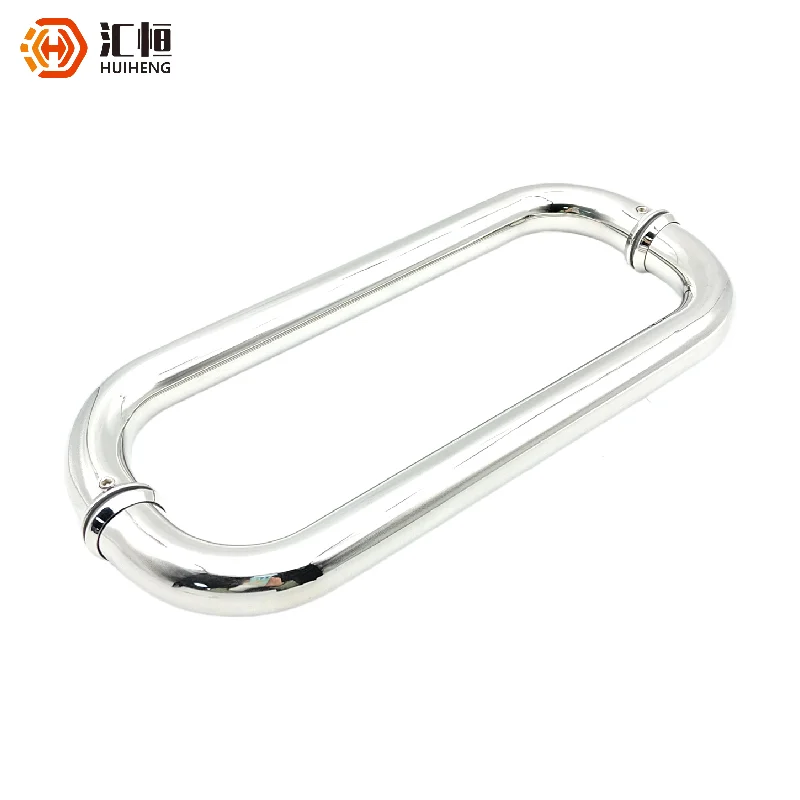 Modern Stainless Steel and Brass Glass Door Handle for Bathroom for Window Pull and Window Handle Product