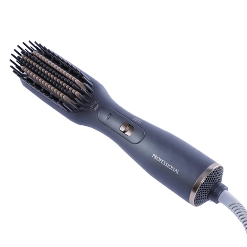 Wholesale multifunctional 3 in 1 hair straightening with comb hair product private label hair dryer and volumizer hot air brush