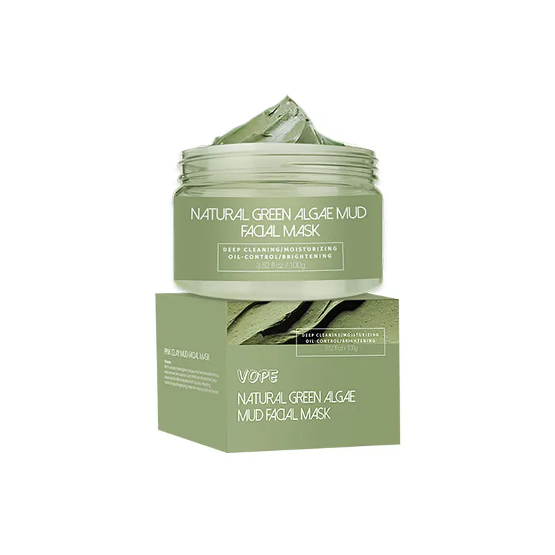 mud mask OEM/ODM 100% Natural Cereus Grandiflorus Dead Sea Mud Mask Blackhead Remover for Face & Body