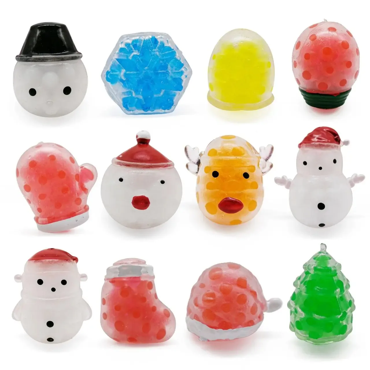 Mochi Squishy Toys Kids Squishy Stress Relief Toys Bulk Classroom Prizes Goodie Bag Stuff Treasure Toys Pinata Fillers