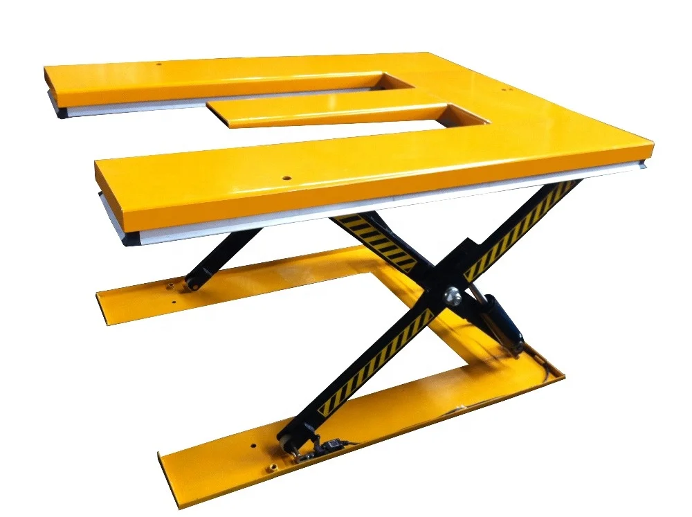 2021 Low Profile Hydraulic Scissor Lift Table Platform For Sale
