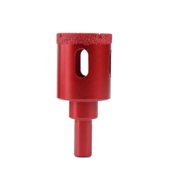 
High Quality Vacuum Brazed Diamond Core Drill Bits For Glass Ceramic Tile Granite Marble 