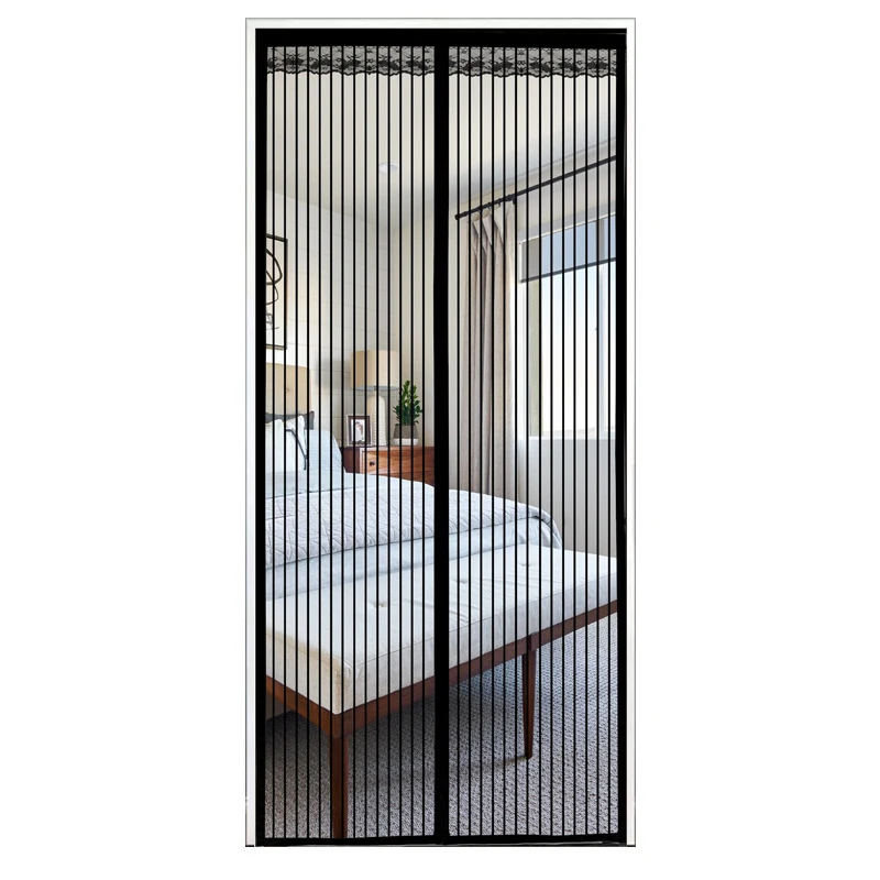 Anti mosquito mesh dust proof factory directly sells customizable Insect Automatic Closing Screen Curtain With Magnetic Strip