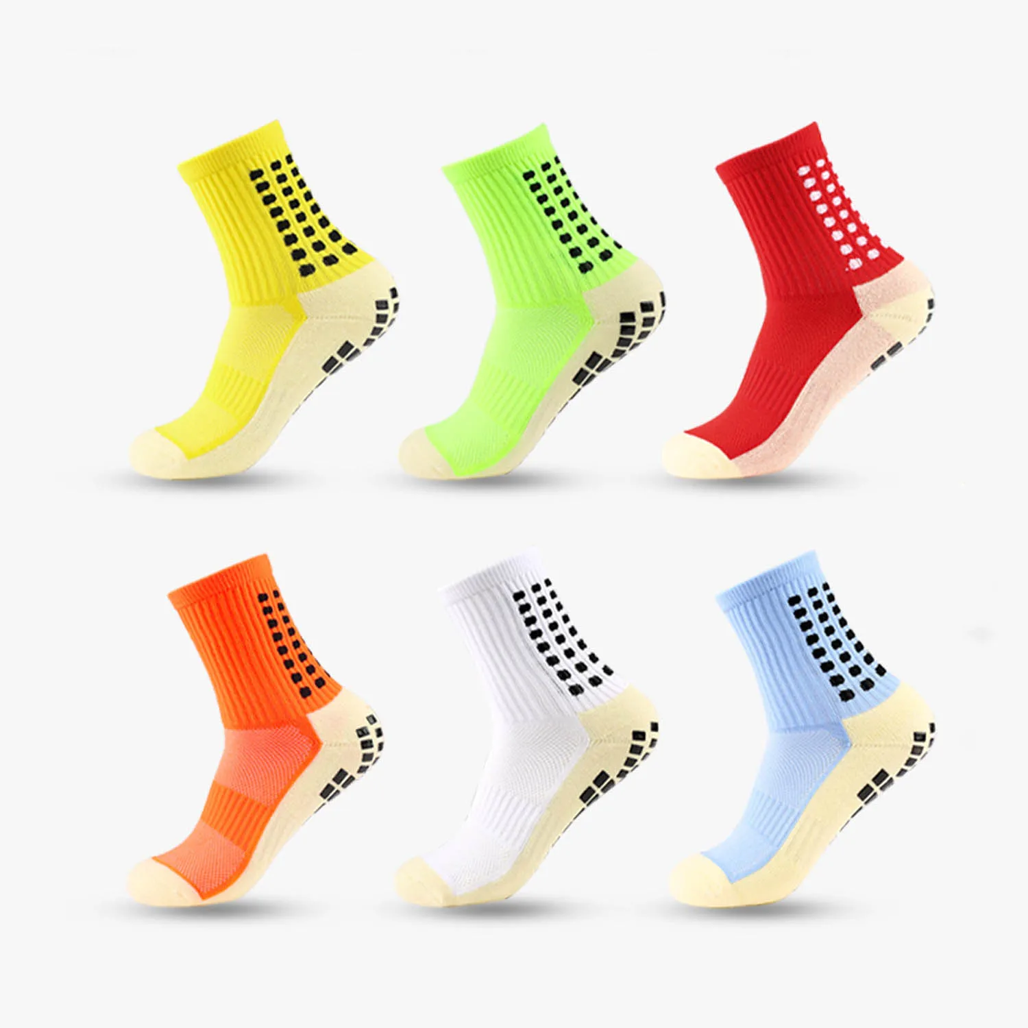 Бесплатный образец оптовая продажа дизайнерские баскетбольные спортивные носки с дышащей лентой мужские Нескользящие футбольные на заказ