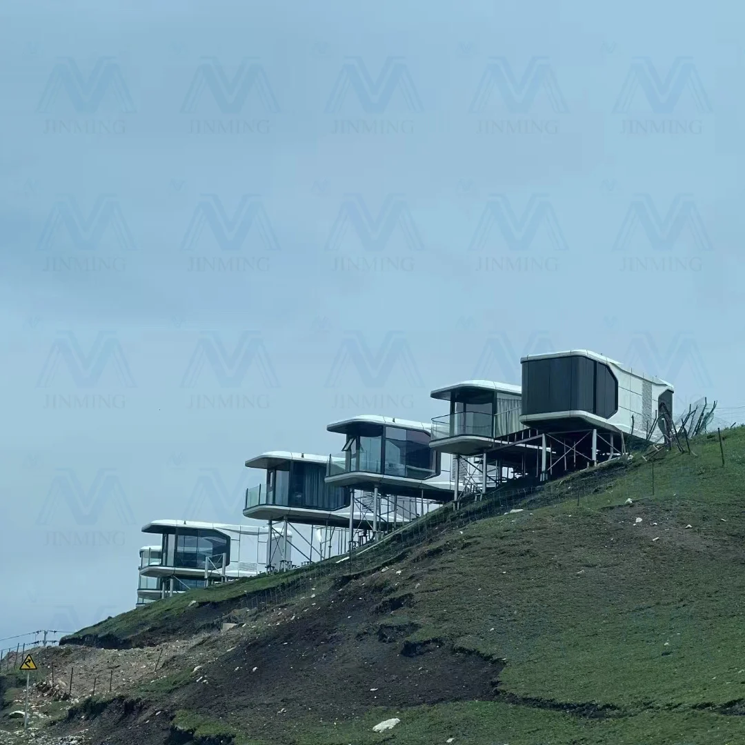 Movable Luxury Living Prefab capsule house