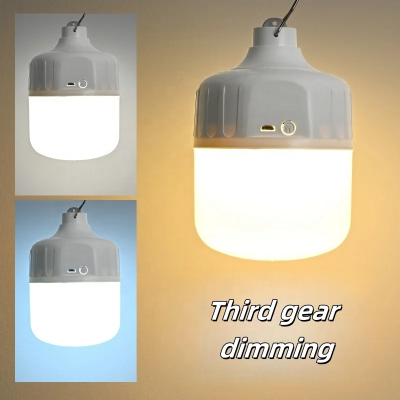 Outdoor Hanging Portable Bulb Emergency Tent Led Lamp Rechargeable Camping Lights