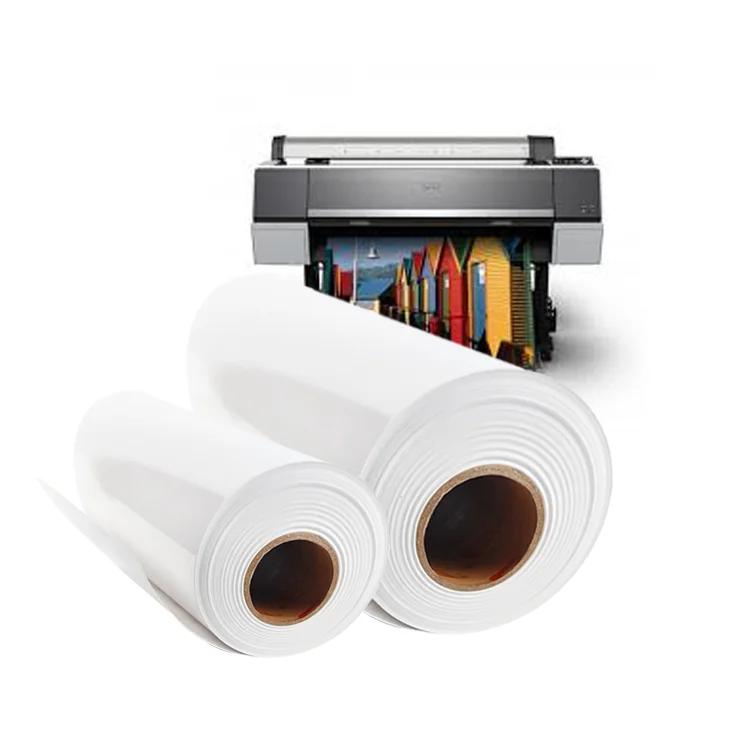 Premium Quality Water Resistant White Luster 260gsm Photo Paper Roll For Printing Banners