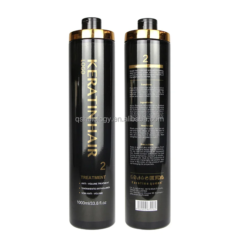 Professional Salon Brazilian Keratin Protein Best Pure Keratin Treatment Hair Straightening Cream Smooth Hair Keratin Kit