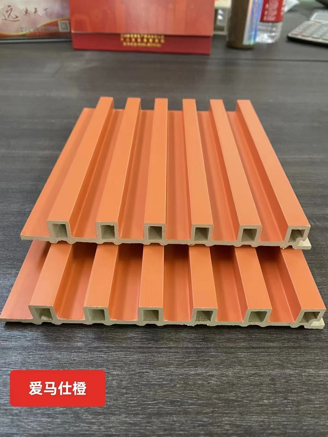 wooden 3d textured wall panels wall mcm cladding ripple fluted wall panel