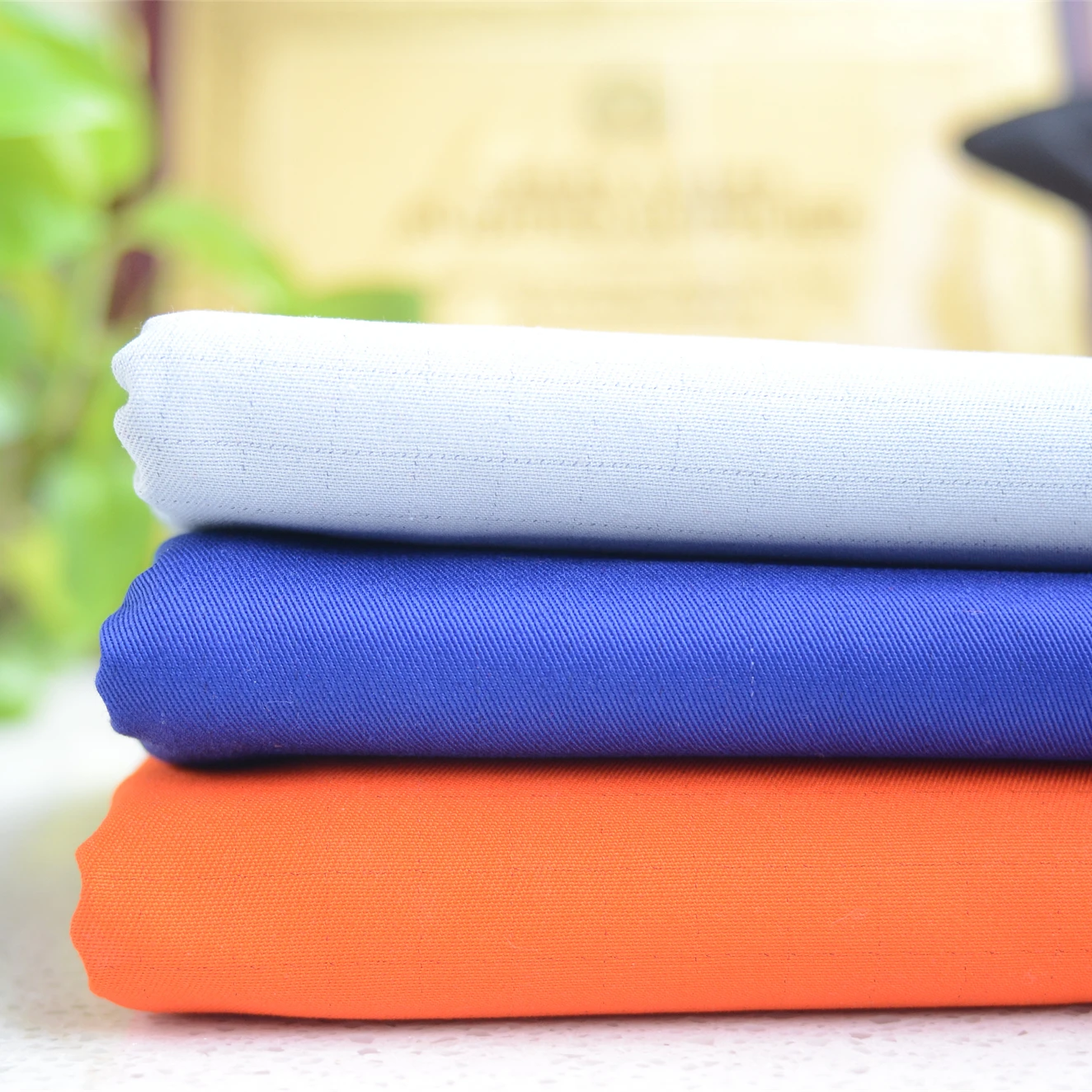 Cotton Proban fireproof/fire retardant twill esd fabric