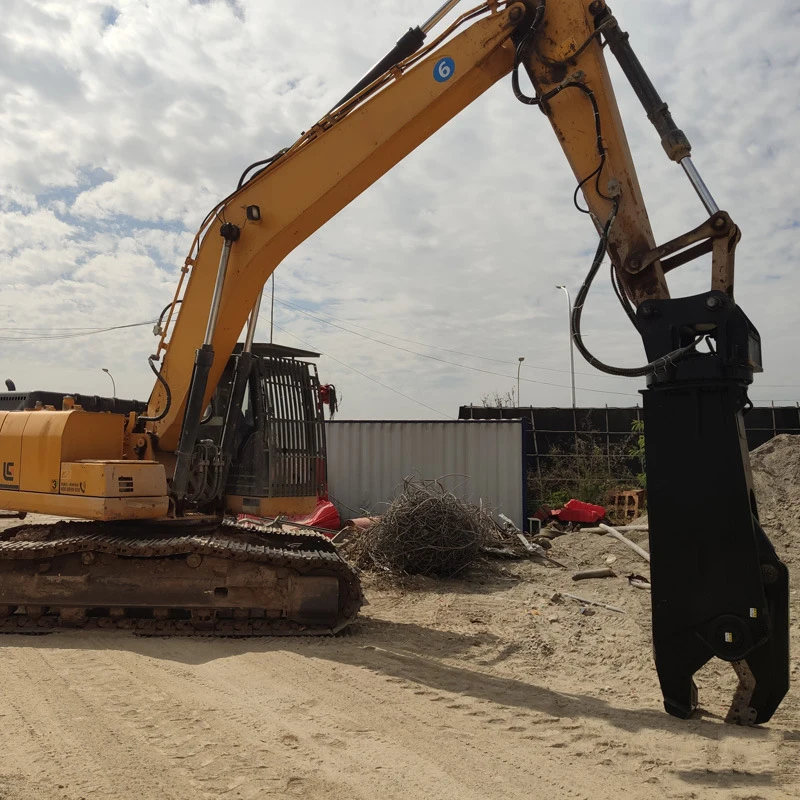 YG Excavator Hydraulic Attachment Car Dismantling Shear Scrap Car Handling