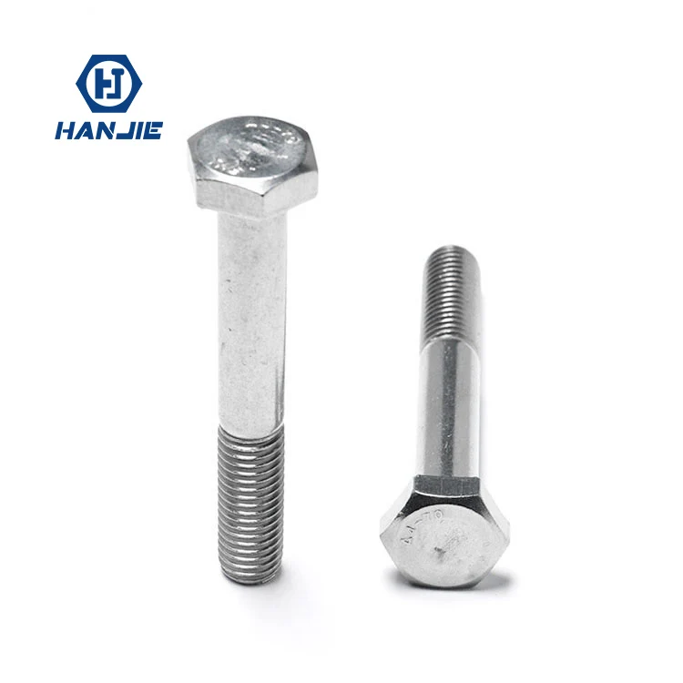 Hot Sale Cina Supplier Different Sizes Bolts Half Thread Hexagon Bolt
