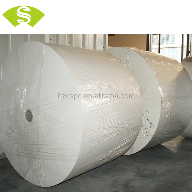 
135gsm to 350gsm PE coated paper rolls bottom paper cup sheet for making disposable paper cup/bowl/plate/box 