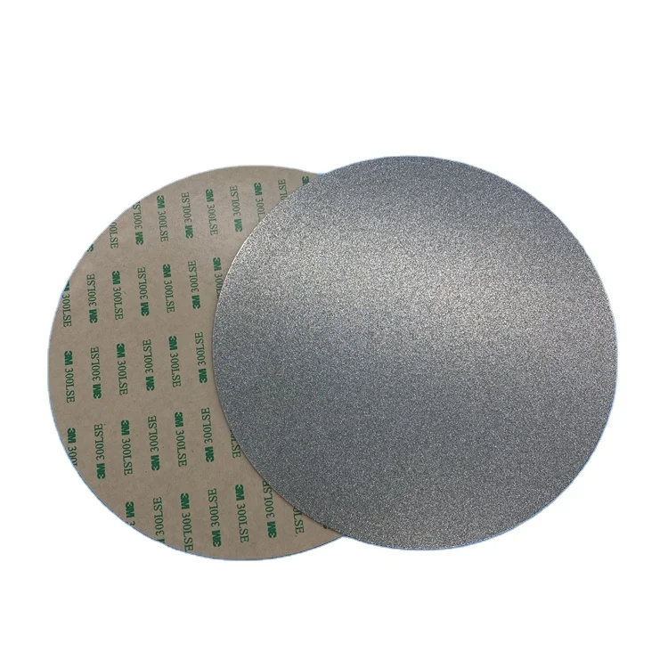 Wholesale 8inch faceting lapidary machine diamond lap disk with 3M back